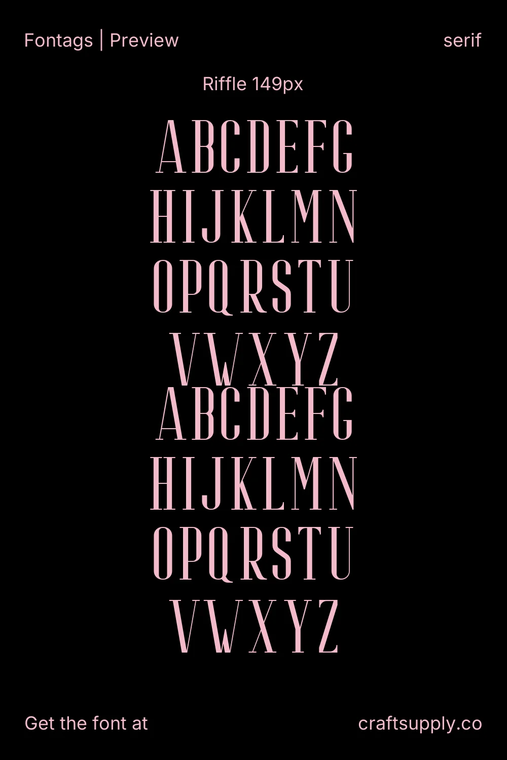 Riffle specimen 8