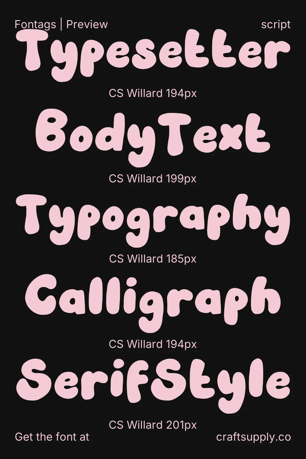 CS Willard specimen 9